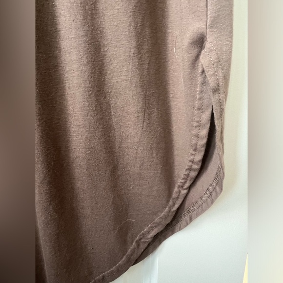 Khaki/Brown Casual Maxi Halter Dress, Size M - Picture 5 of 7